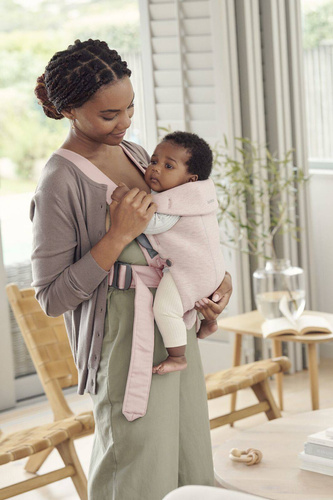 BABYBJÖRN - Baby Carrier MINI 3D Jersey, Light pink