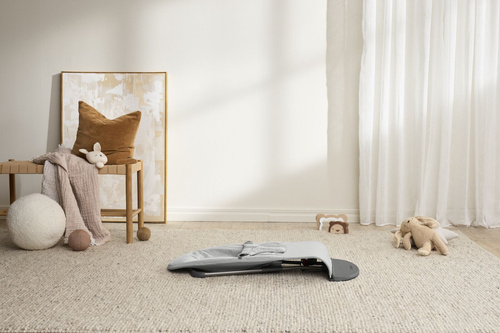 BABYBJÖRN - Bouncer BLISS Woven - Light grey mélange