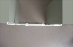 Baby Dan Safety Gate FlexiFit, metal, white