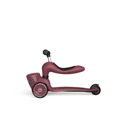 SCOOTANDRIDE - Highwaykick 1 Lifestyle 2in1 Ride-on and scooter with lockable storage 1-5 years Wildcat