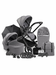 CORE Pushchair and Carrycot Light Grey - Complete Bundle
