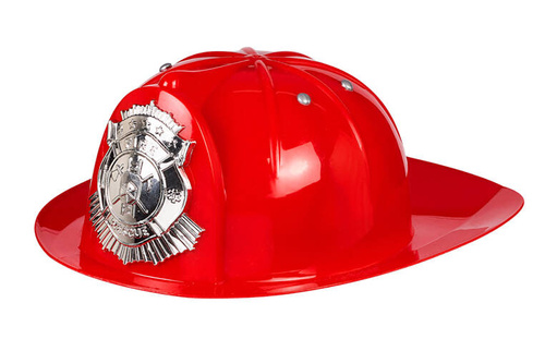 Souza! - Kostium strażaka zestaw z kaskiem i akcesoriami 4-7 lat