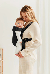 BABYBJÖRN - Baby Carrier MINI Woven, Black
