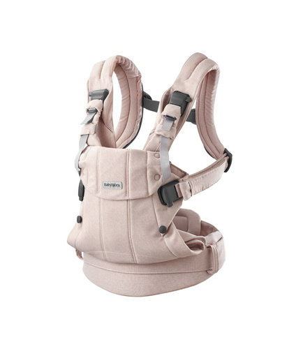 BABYBJORN - Baby Carrier Harmony, Woven, Light pink mélange