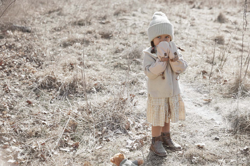 Elodie Details - Gloves - Blushing Pink 1-3 years