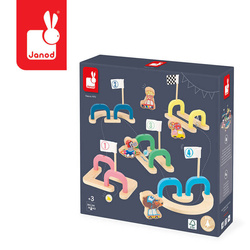 Janod - Marble Game Applepop 3+ Obstacle Race