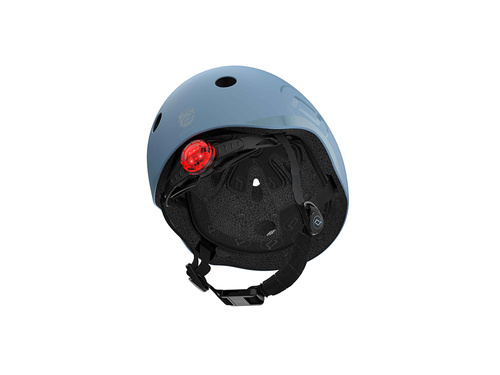 SCOOTANDRIDE - S-M helmet for children 3+ Steel