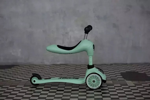 SCOOTANDRIDE - Highwaykick 2in1 Ride and scooter 1-5 years Kiwi