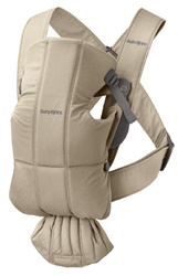 BABYBJÖRN - BABY CARRIER MINI, Beige Woven