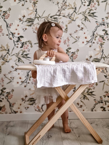 Toy iron board and iron