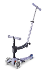 MICRO - swing scooter Mini Deluxe Rock&Go LED, lavender mist