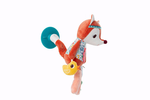 LILLIPUTIENS Multifunctional suction cup cuddly toy Fox Alice 6 m+