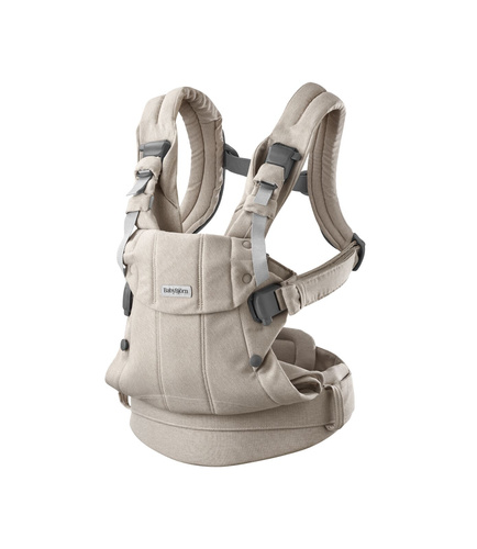 BABYBJORN - Baby Carrier Harmony, Woven, Light Beige mélange