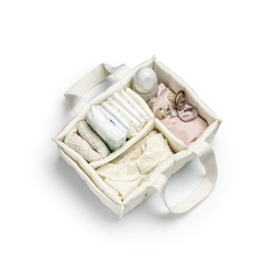 Elodie Details - Diaper Caddy, creamy white