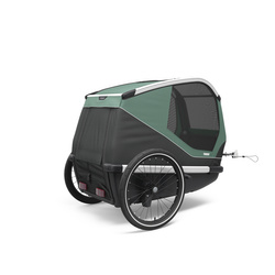Bicycle trailer for a dog - Thule Bexey L up to 45 kg - Haze green