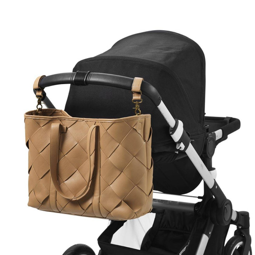 Elodie Details - Diaper Bag - Caramel Brown Braided