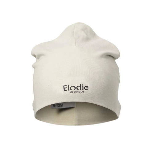 Elodie Details - Logo Beanie - Creamy White - 6-12 months