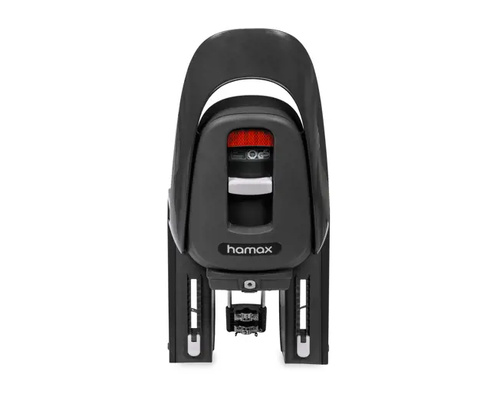Hamax - Caress w/lockable bracket (frame mounted) -  Dark Grey/red