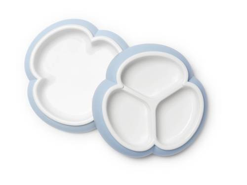 BABYBJÖRN - Baby Plate Set - 2-pack - Powder Blue