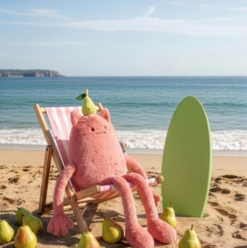 HISTOIRE D'OURS - MIAM! Britney Pear, 60 cm, pink pear