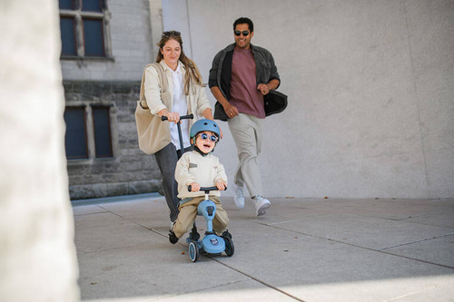 SCOOTANDRIDE - Highwaykick Push and Go 2in1 Ride and scooter 1-5 years Steel