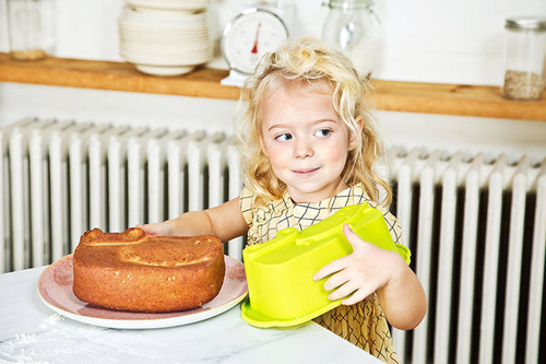 LILLIPUTIENS - Silicone Baking Mold Little Cook, Anatol Crocodile, 4+