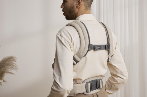 BABYBJORN - Baby Carrier Harmony, Woven, Light Beige mélange