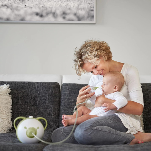 Nosiboo Pro - Electric nasal aspirator - sage green