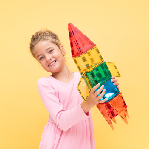 CONNETIX – Light Rocket Pack magnetic tiles – 30 pieces