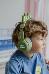Kidywolf - Bluetooth headphones with magnetic ears KIDYEARS, dino