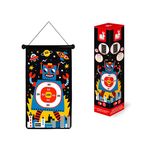 Janod - Magnetic darts game Robots