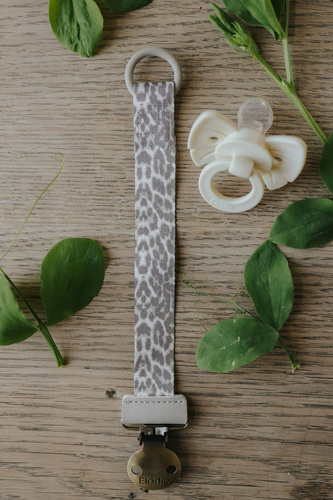 Elodie Details - Soother Clip, le leopard