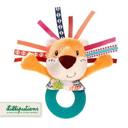 LILLIPUTIENS - Lion Jack teether rattle 3 m +