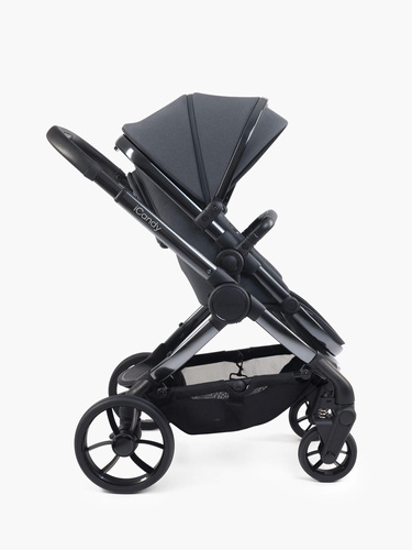 iCandy Peach 7 Pushchair and Carrycot Dark Grey - Complete Bundle