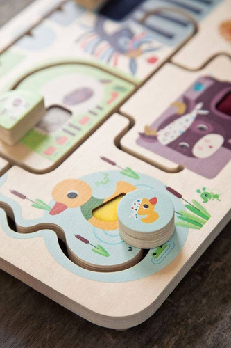 LILLIPUTIENS - Farma wooden sensory labyrinth 18 m +