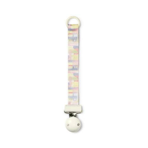 Elodie Details - Wood Pacifier Clip - Pastel Braids