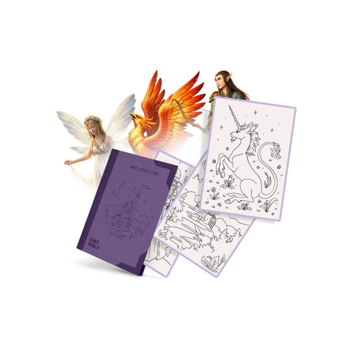 KIDYWOLF – refill set for KIDYDRAW-PAD 8+, Once upon a time
