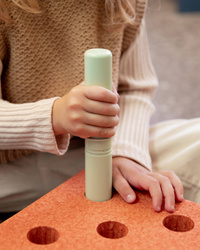 MODU - 8 connector pegs, dusty green