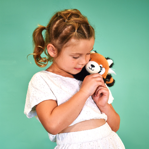 DOUDOU - magnetic plush Podcoll Red Fox, Histoire d'Ours, 30 cm, ginger