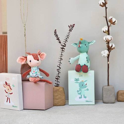 LILLIPUTIENS - Cuddly plush Stella the fawn in gift box ECO 3m+