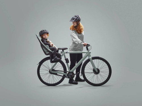 Bicycle seat - THULE Yepp Nexxt Maxi Mounted on the trunk - Agave