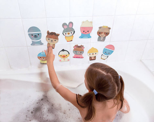 Janod - Mix and match bath puzzle Animals 2+