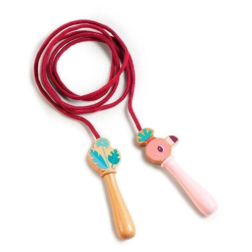 LILLIPUTIENS - Flaming Anais jumping rope with wooden handles