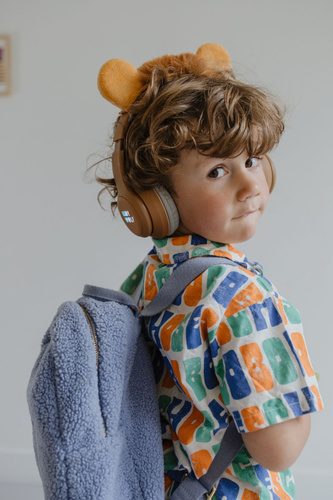Kidywolf - Bluetooth headphones with magnetic ears KIDYEARS, lion