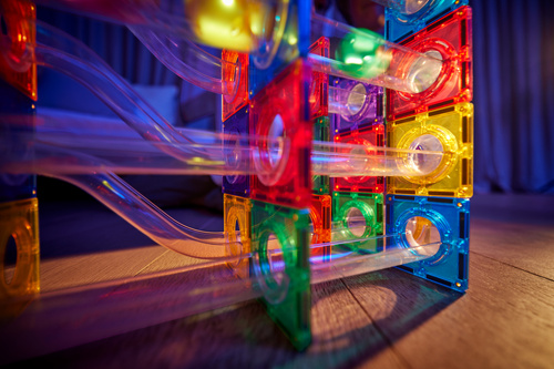 Ball Run Dazzling Lights Pack Intense - 100 Pieces