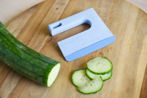 SKÅGFÄ - KLYV Safe Starter Knife for Kids, blue cornflower