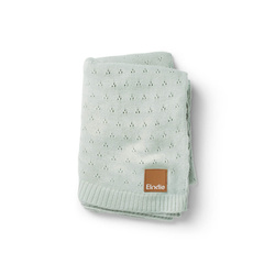Elodie Details - Pointelle Blanket - Mineral Green