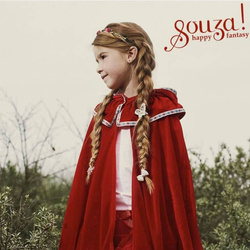 Souza! - Kostium peleryna Czerwonego Kapturka 4-8 lat