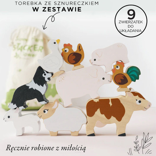 Le Toy Van – Wooden Farm Animal Figures