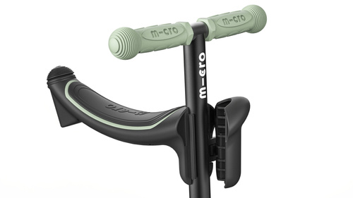 MICRO - Mini2Grow Deluxe LED scooter with handlebar, olive sage